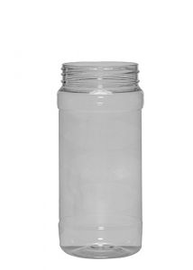 Tall polystyrene bottle