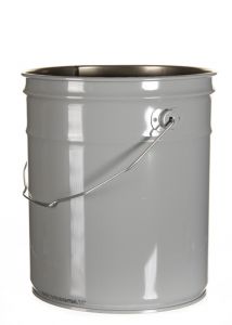 Grey 5 gallon pail