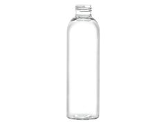 4 oz Clear Cosmo Round Bullet Bottle