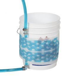 Fluxwrap blanket for regulating temperature in 5 gallon pails