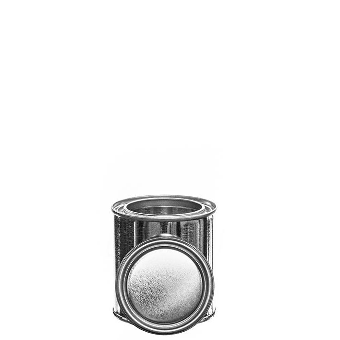 1/2 Pint Metal Paint Can with Lid - Unlined