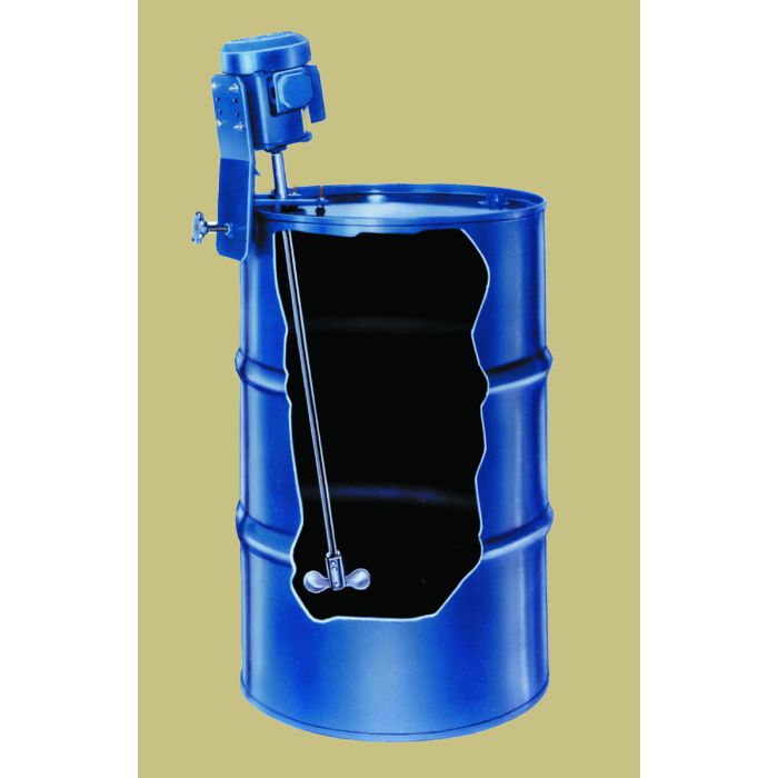 Tight Head Drum Mixers Clamp On Mount - 1/3 HP TEFC Motor