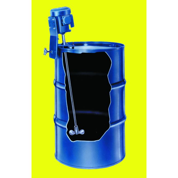 Closed Head Drum Mixer Clamp On Mount, 1/4 HP TEFC Motor