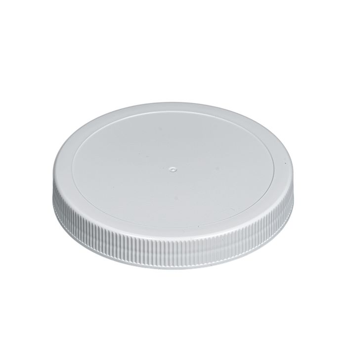 White Polypropylene Screw Caps - 100 mm