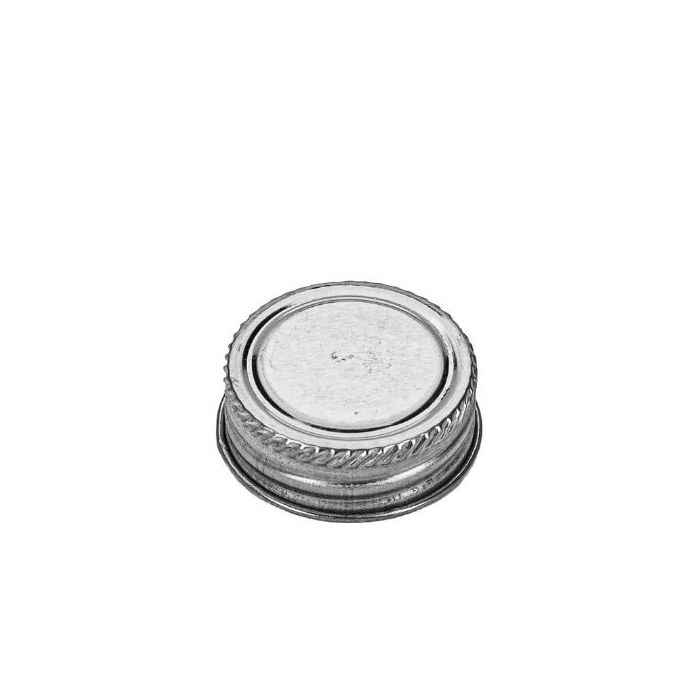1-1/4" Alpha Metal Screw Cap - SolvSeal Liner 