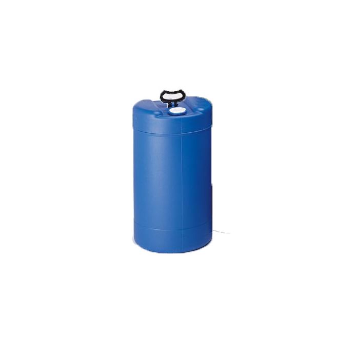 15 Gallon UN Rated Closed Head Blue Plastic Drum With Swing Handle