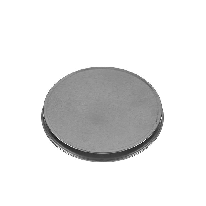 Metal Tin Lid - 16 Ounce Deep Seamless Tin Can