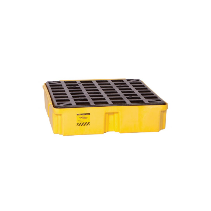 Eagle 1 Drum Yellow Modular Spill Containment Pallet
