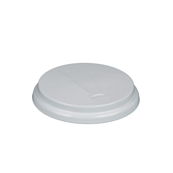 2 Inch Self Gasketing Hex Head Steel Capseal White