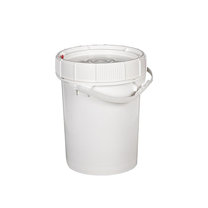 White screw top pail