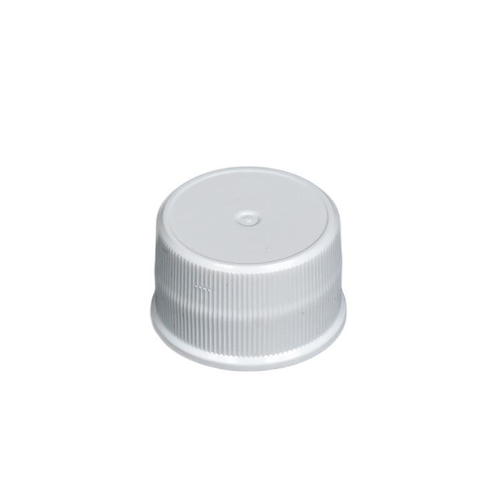White Polypropylene Screw Caps - 24 mm