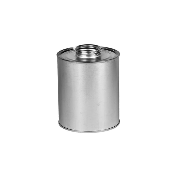1 Quart Round Screw Top Metal Can