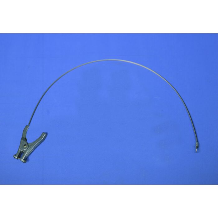 Plier Clamp and 1/4 Inch Terminal on 10 ft Stainless Steel Cable