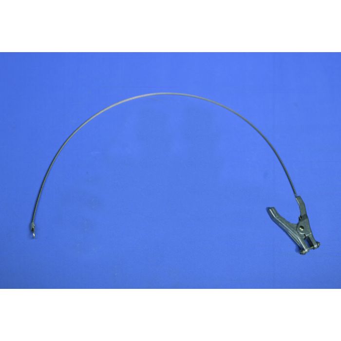 Plier Clamp and 1/4 Inch Terminal On 5 ft Stainless Steel Cable