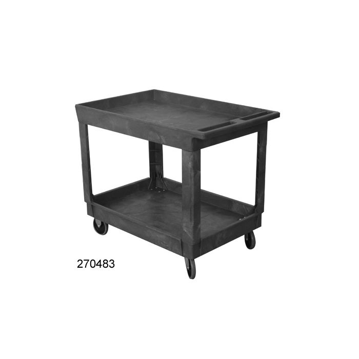 Standard Plastic Service Cart - 25 Inch Wide