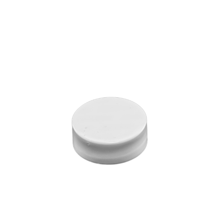 Polystyrene screw cap, foam liner with pressure seal - 28mm