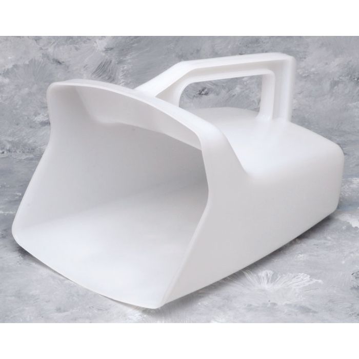 64 ounce Polycarbonate Scoop - White