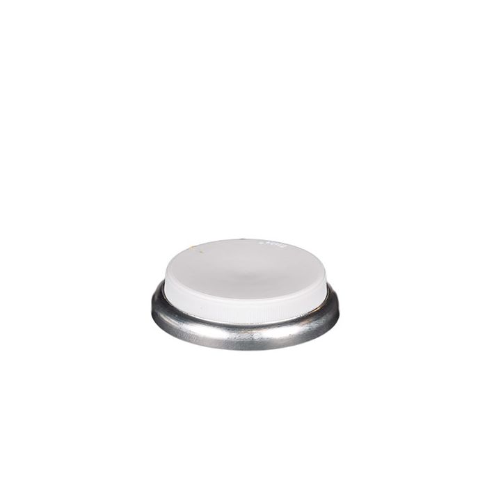 3/4 Inch Self Gasketing Hex Head Plastic Capseal White