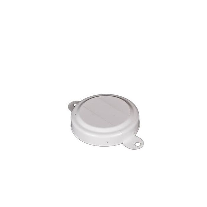 3/4 Inch Round Head Steel Capseal White