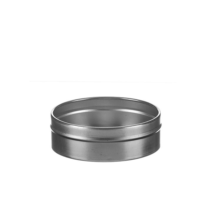 3 Ounce Flat Seamless Tin Can Bottom