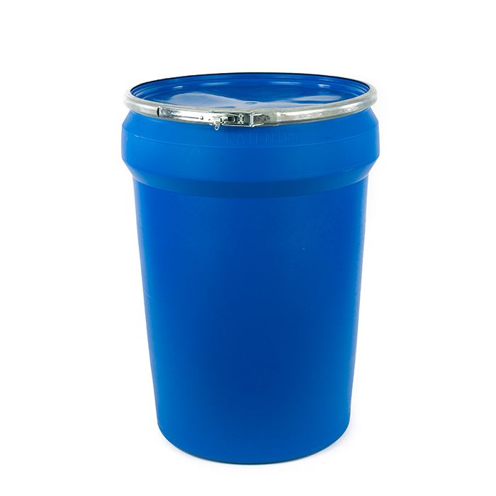 30 Gallon nestable plastic drum