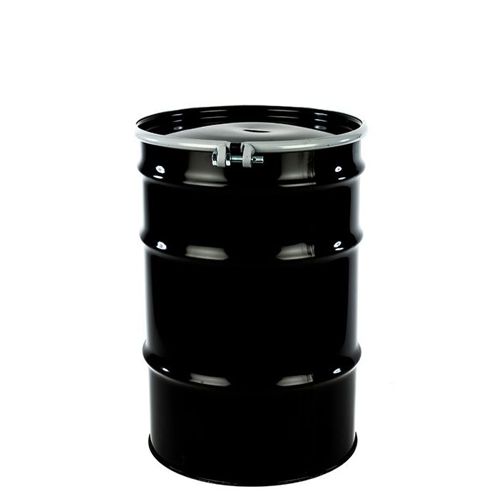 30 Gallon UN Rated Open Head Steel Drum with Rust Inhibitor and Bolt Ring