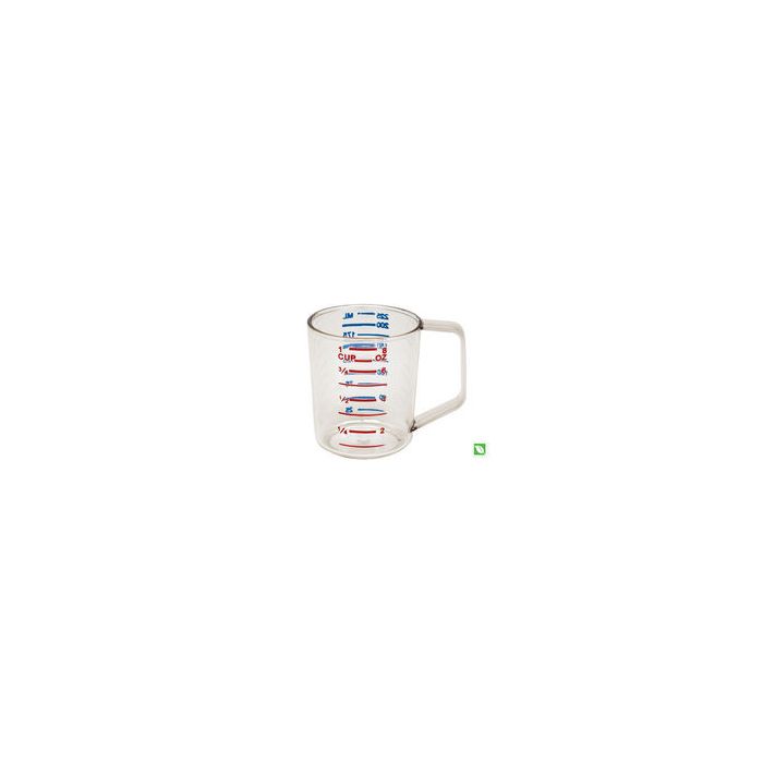 8 Ounce Bouncer® Measuring Cups - Clear Polycarbonate