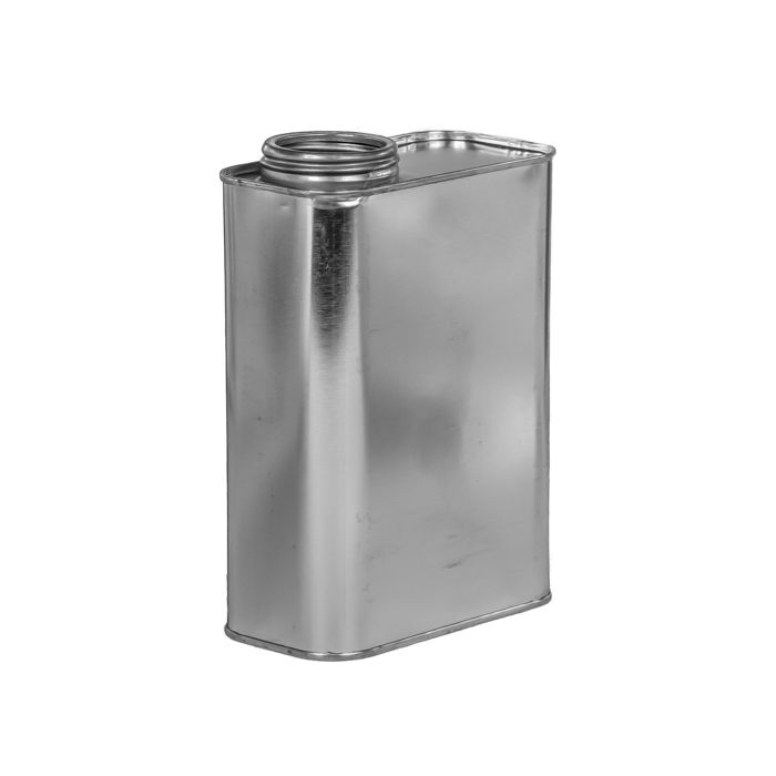 1 Quart F-Style Oblong Metal Can