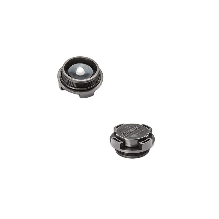 2" vent bung with EPDM gasket, IBC cover