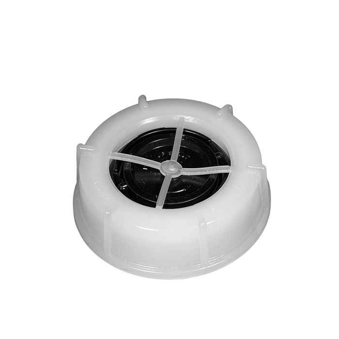 Pail screw cap with flexspout