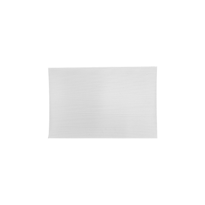 18" x 28" White Plastic IBC Tote Marking Plate
