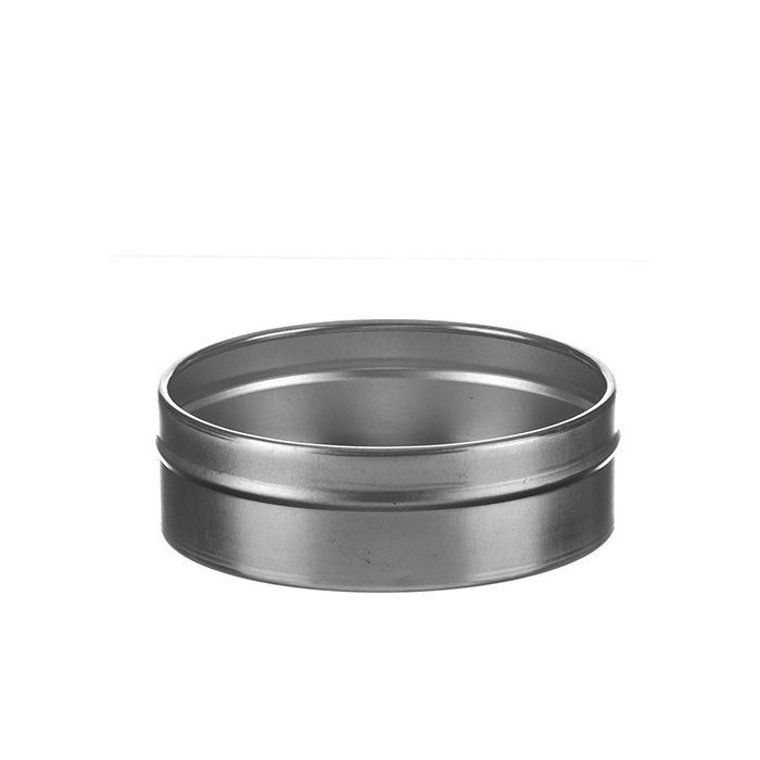 4 Ounce Flat Seamless Tin Can Bottom
