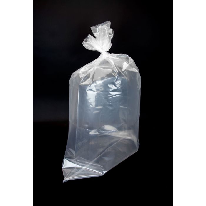 85 Gallon Straight Bottom Flexible Liners With Tie Top - 6 mil