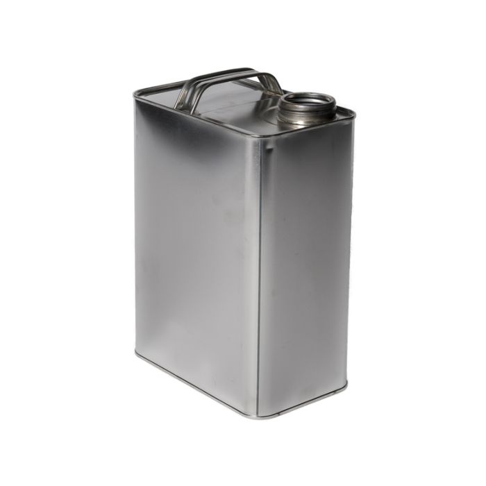 1 Gallon F-Style Oblong Metal Can - 1 1/4 Inch Alpha