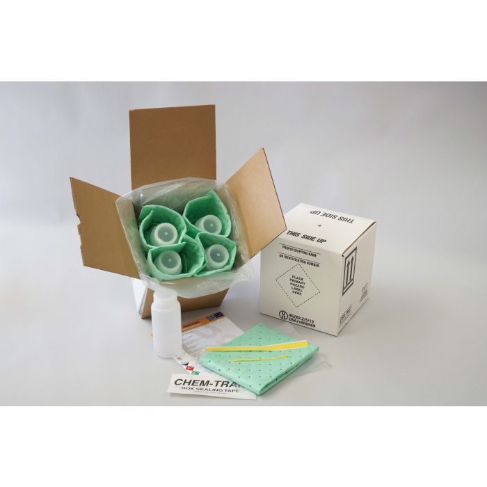 HAZMAT Packaging With Four - 16 Ounce Nalgene® Bottles