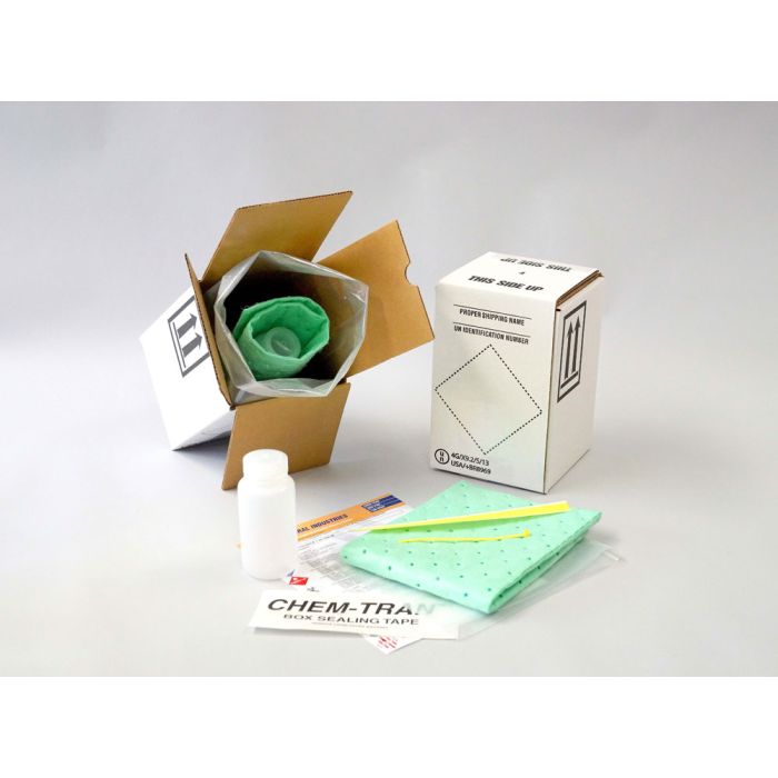 HAZMAT Packaging With 8 Ounce Nalgene® Bottle