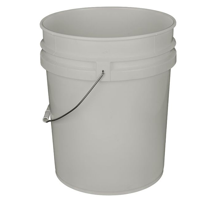 5 Gallon FLEXSPOUT® Open Head Plastic Pail - Natural