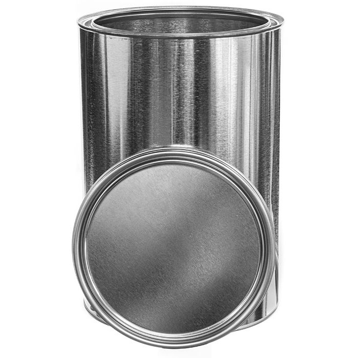 5 Quart Metal Paint Can with Lid - Unlined