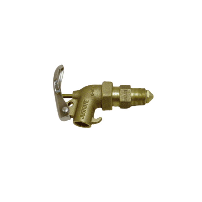 Justrite® Adjustable 3/4 Inch Brass Safety Faucet