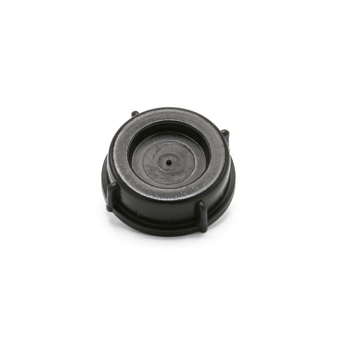Black Screw Cap with PVC Gasket – 51 mm