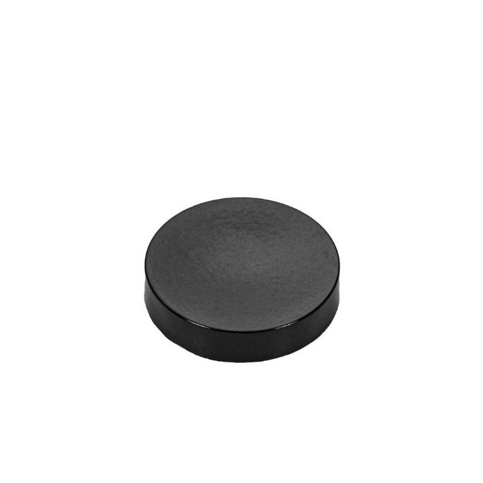 53-400 Black Phenolic Continuous Thread Cap - Pulp/Vinyl Liner