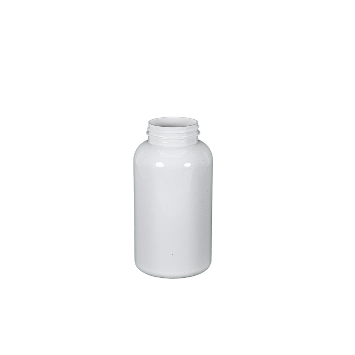 HDPE White Wide Mouth Bottle - 625cc