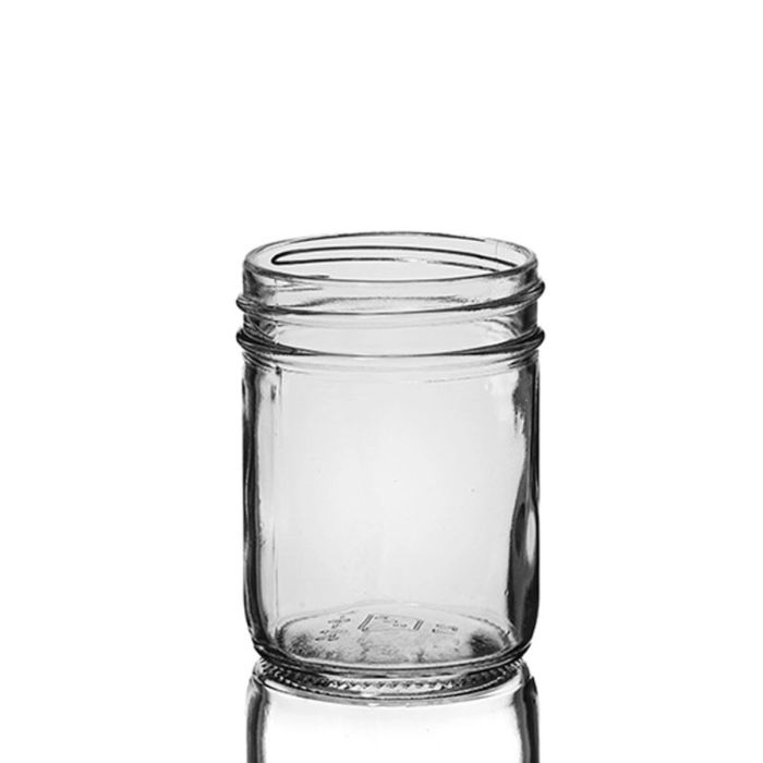 8 ounce Jelly Jar Straight Side 70-450 Lid Size