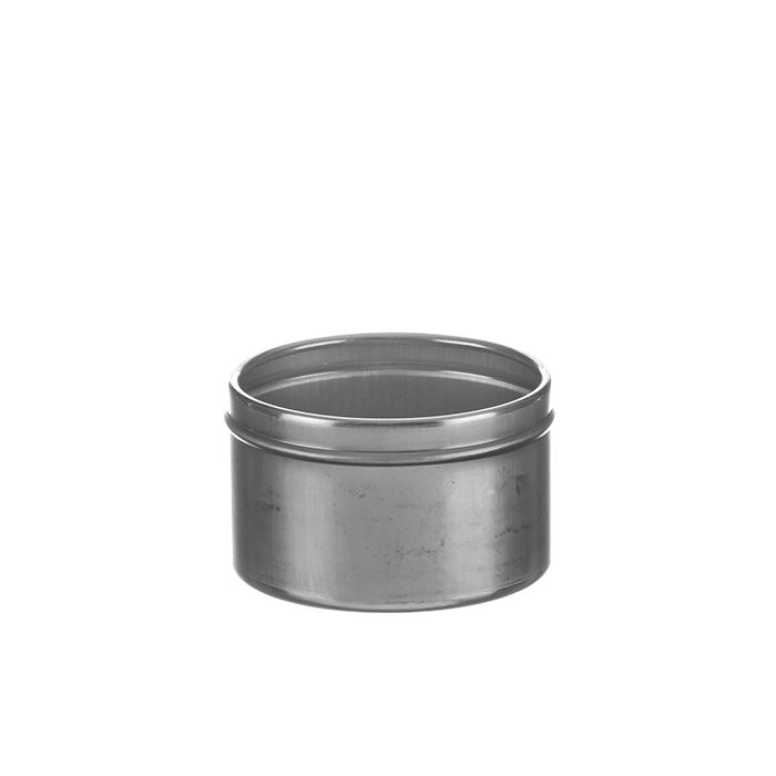8 Ounce Round Deep Bottom - Seamless Tin Can