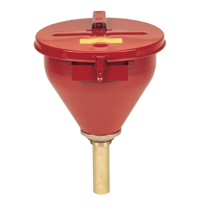 Justrite® Safety Funnel With 6 Inch Flame Arrester