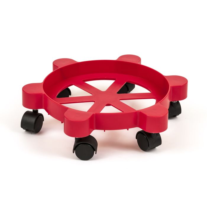 Pail Dolly for 5 and 6 Gallon Round Pails - Red