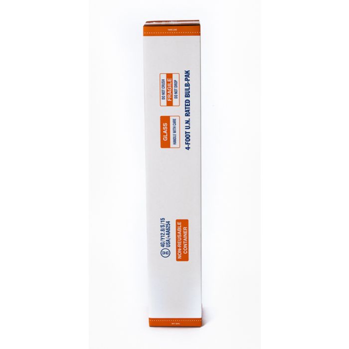 UN Rated Fluorescent Lamp Recycling Box – 4 Foot