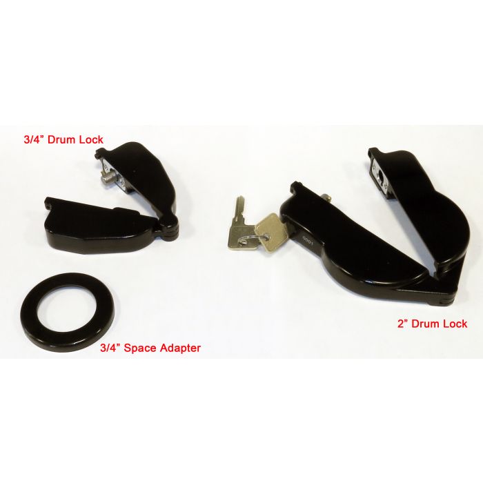 Drum Locks For Steel Drums With Round Head Plugs