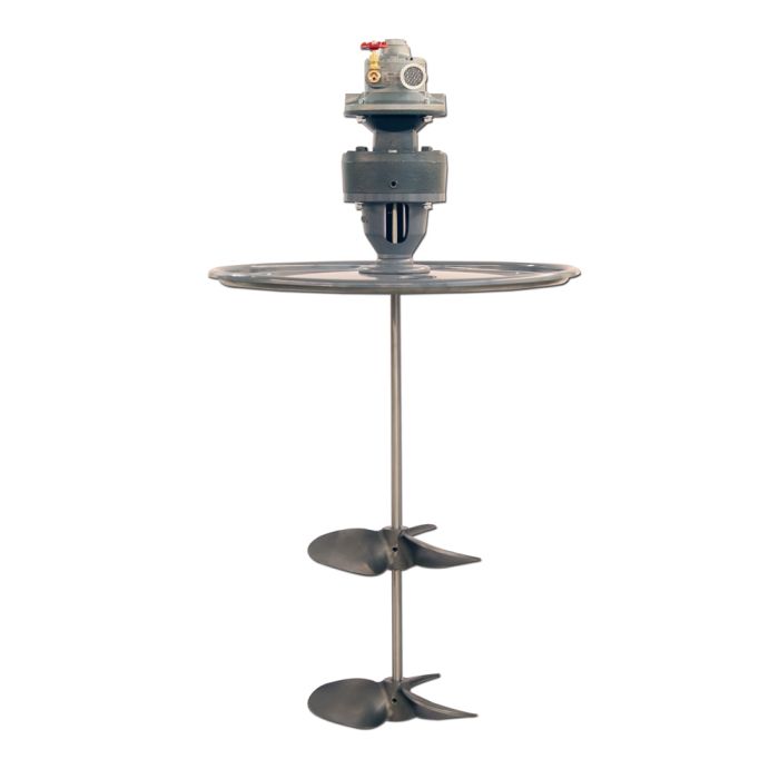 Gear Drive Drum Lid Mixers 4 HP Air Motor