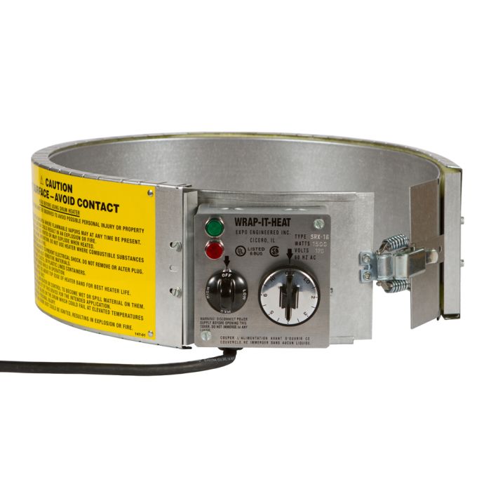 EXPO™ Electric Drum Heater - Infinite (Variable) Control- For 16 Gallon Steel Drums